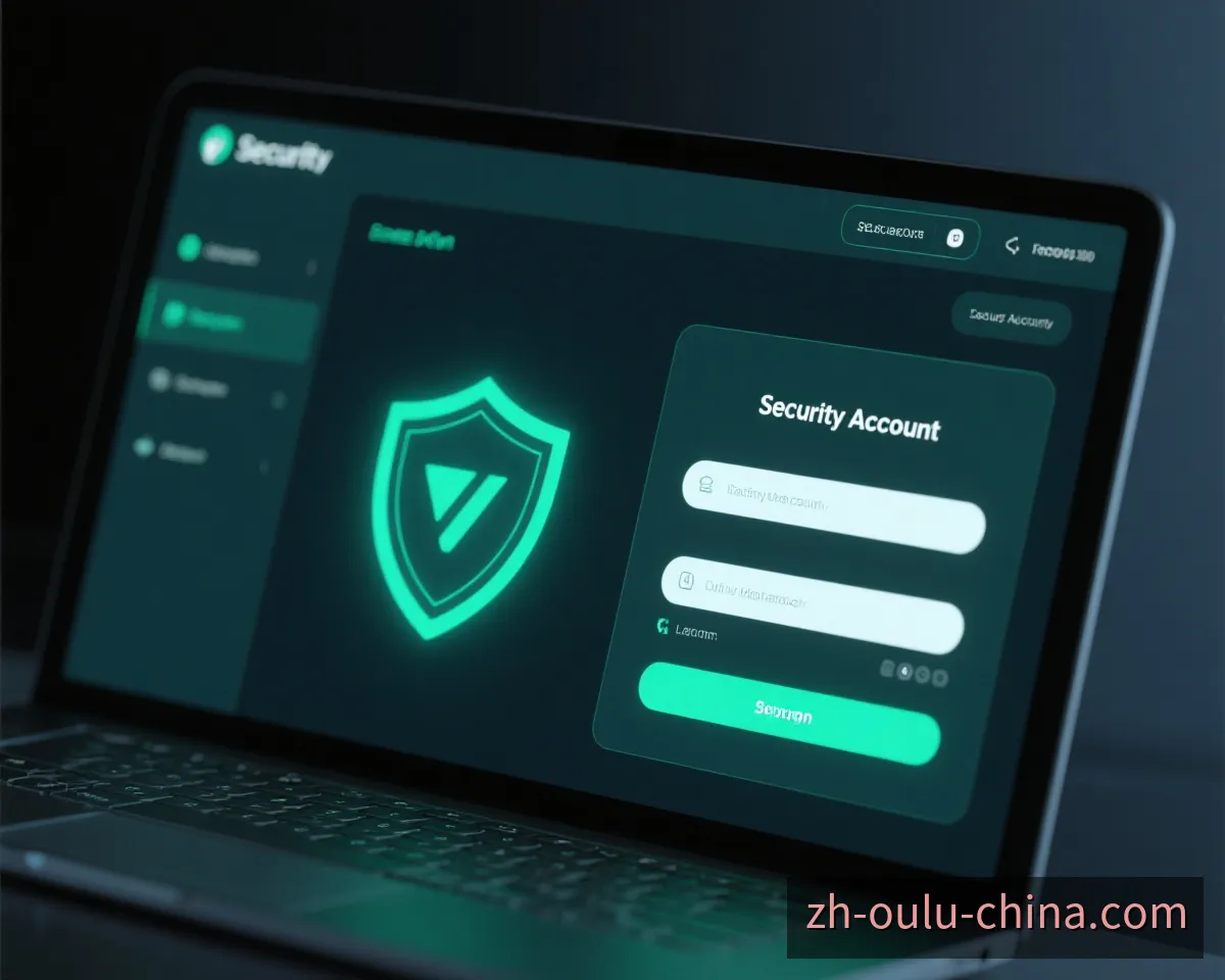 欧陆娱乐安全注册与登录界面示意图